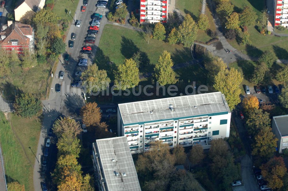 Berlin aus der Vogelperspektive: Mehrfamilienhaus- Wohngebiete nördlich der A10 / E55 in Berlin-Buch