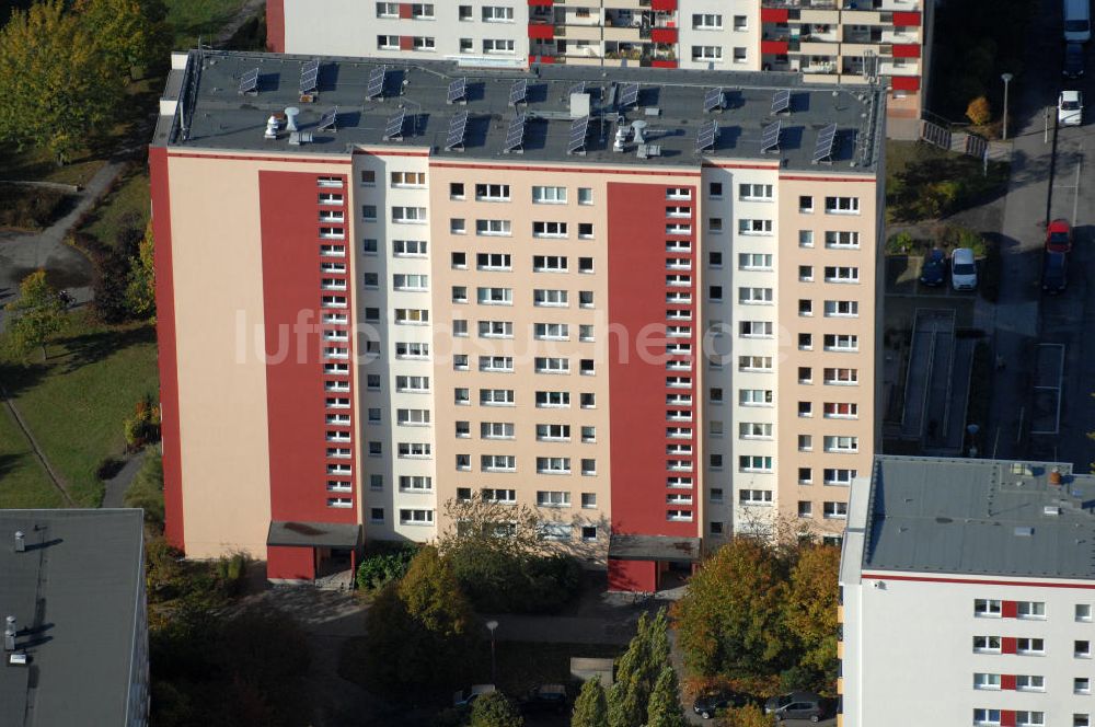 Berlin aus der Vogelperspektive: Mehrfamilienhaus- Wohngebiete nördlich der A10 / E55 in Berlin-Buch