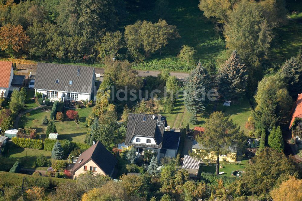 Berlin von oben - Mehrfamilienhaus- Wohngebiete südlich der A10 / E55 in Berlin-Karow