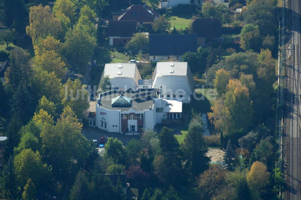 Berlin von oben - Mehrfamilienhaus- Wohngebiete südlich der A10 / E55 in Berlin-Karow