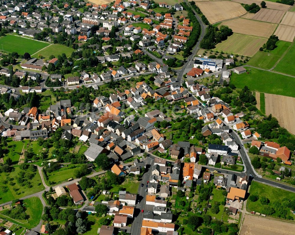 Luftbild Annerod - Mehrfamilienhaussiedlung in Annerod im Bundesland Hessen, Deutschland