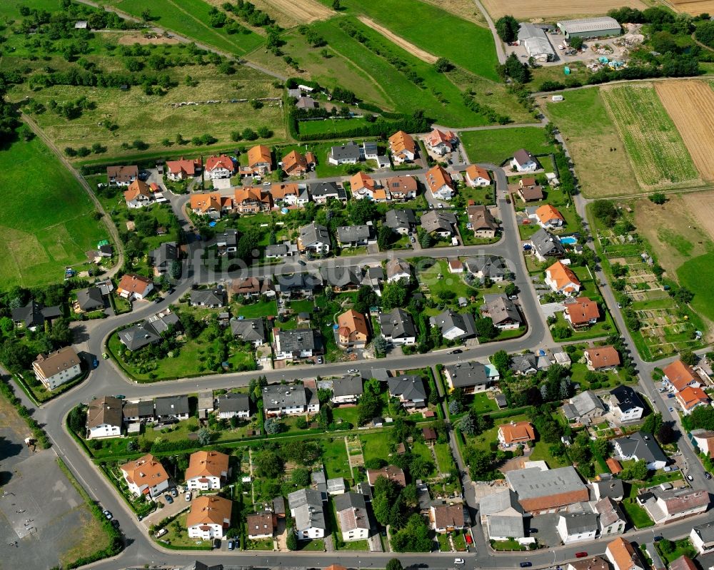 Luftaufnahme Beuern - Mehrfamilienhaussiedlung in Beuern im Bundesland Hessen, Deutschland