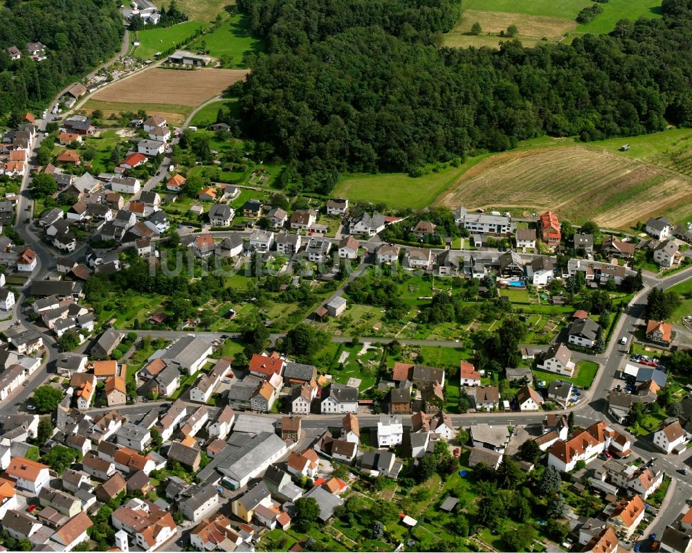 Beuern von oben - Mehrfamilienhaussiedlung in Beuern im Bundesland Hessen, Deutschland