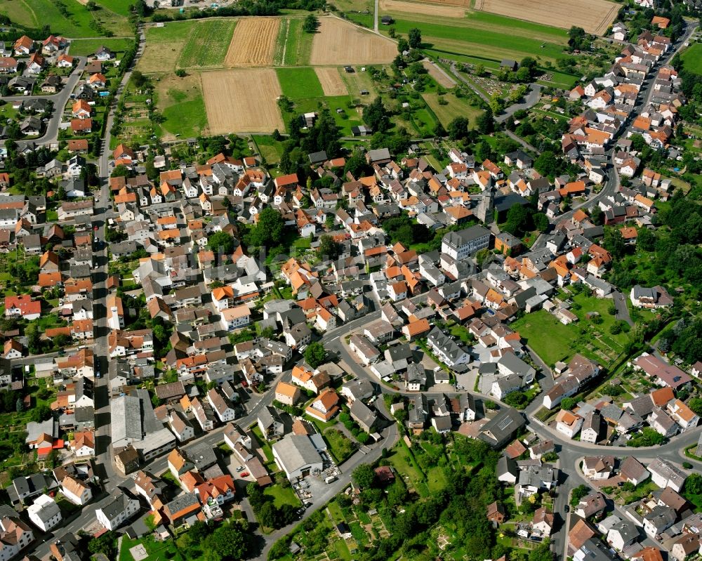 Beuern aus der Vogelperspektive: Mehrfamilienhaussiedlung in Beuern im Bundesland Hessen, Deutschland