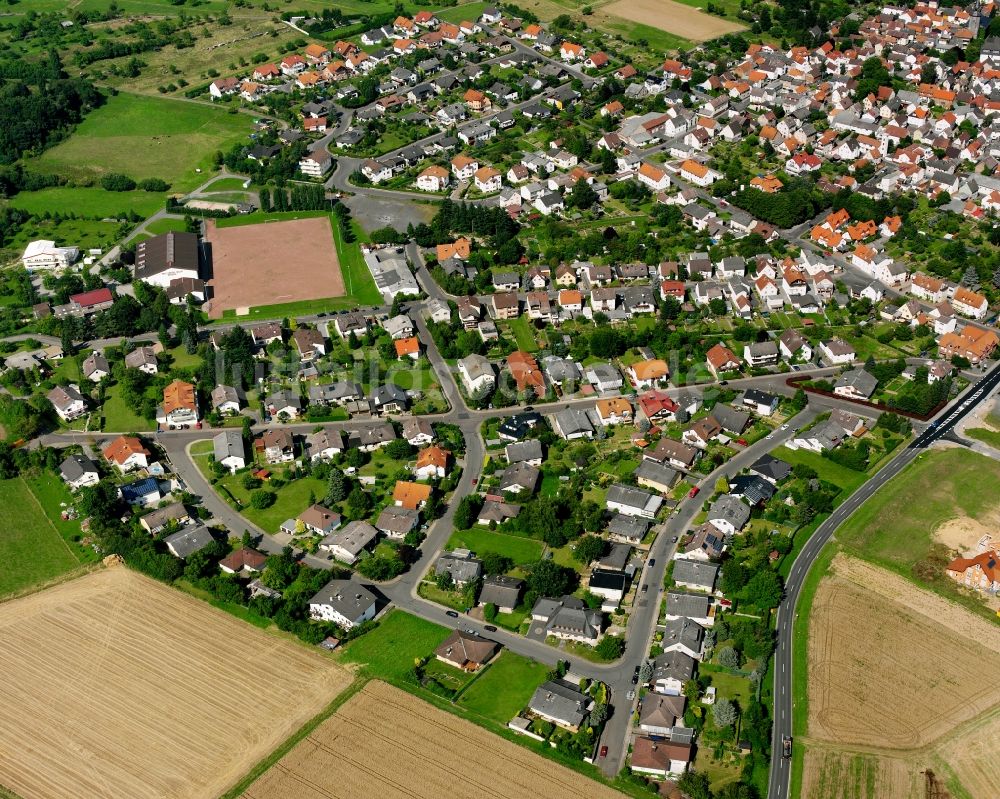 Luftaufnahme Beuern - Mehrfamilienhaussiedlung in Beuern im Bundesland Hessen, Deutschland