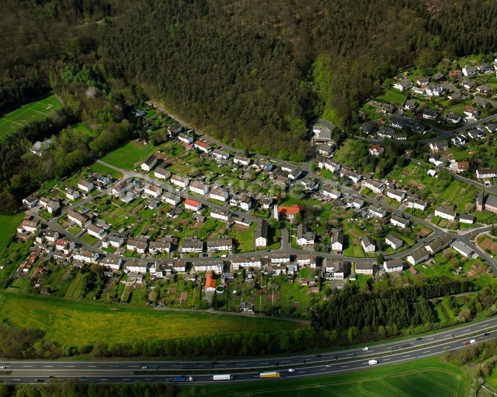 Luftbild Eichhofsiedlung - Mehrfamilienhaussiedlung in Eichhofsiedlung im Bundesland Hessen, Deutschland