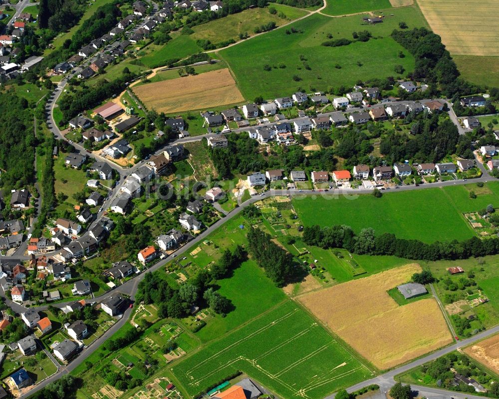 Eisenbach von oben - Mehrfamilienhaussiedlung in Eisenbach im Bundesland Hessen, Deutschland