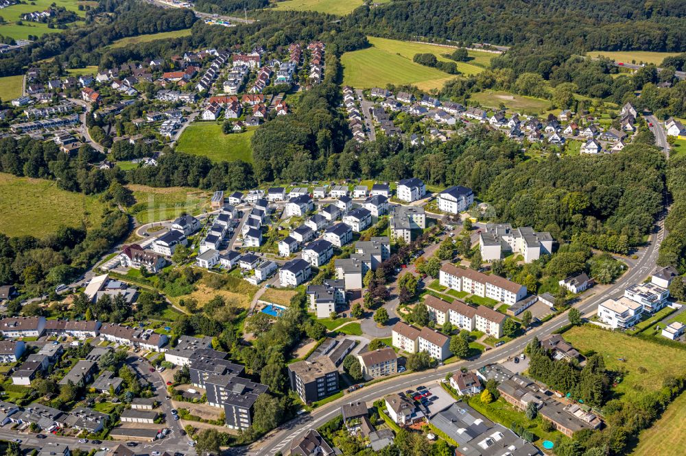 Luftbild Gevelsberg - Mehrfamilienhaussiedlung in Gevelsberg im Bundesland Nordrhein-Westfalen, Deutschland