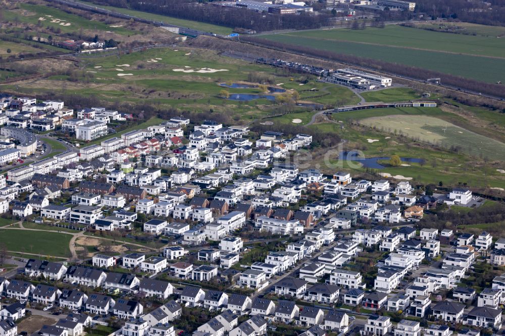 Luftaufnahme Widdersdorf - Mehrfamilienhaussiedlung in Köln im Bundesland Nordrhein-Westfalen, Deutschland