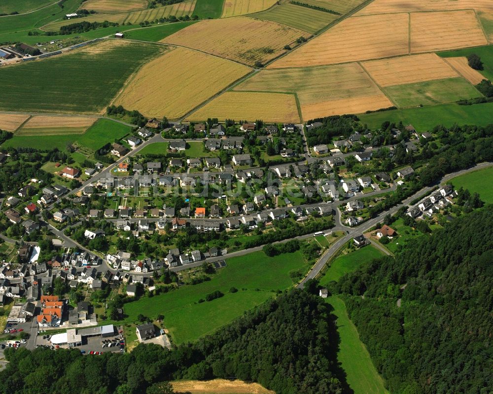 Luftbild Münster - Mehrfamilienhaussiedlung in Münster im Bundesland Hessen, Deutschland