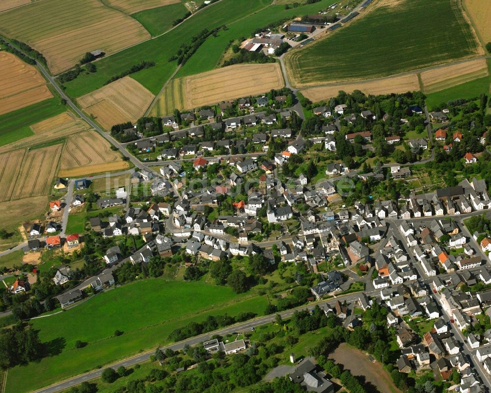 Luftaufnahme Münster - Mehrfamilienhaussiedlung in Münster im Bundesland Hessen, Deutschland