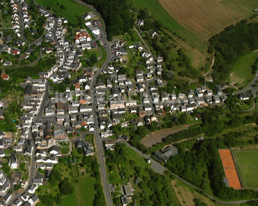 Münster von oben - Mehrfamilienhaussiedlung in Münster im Bundesland Hessen, Deutschland