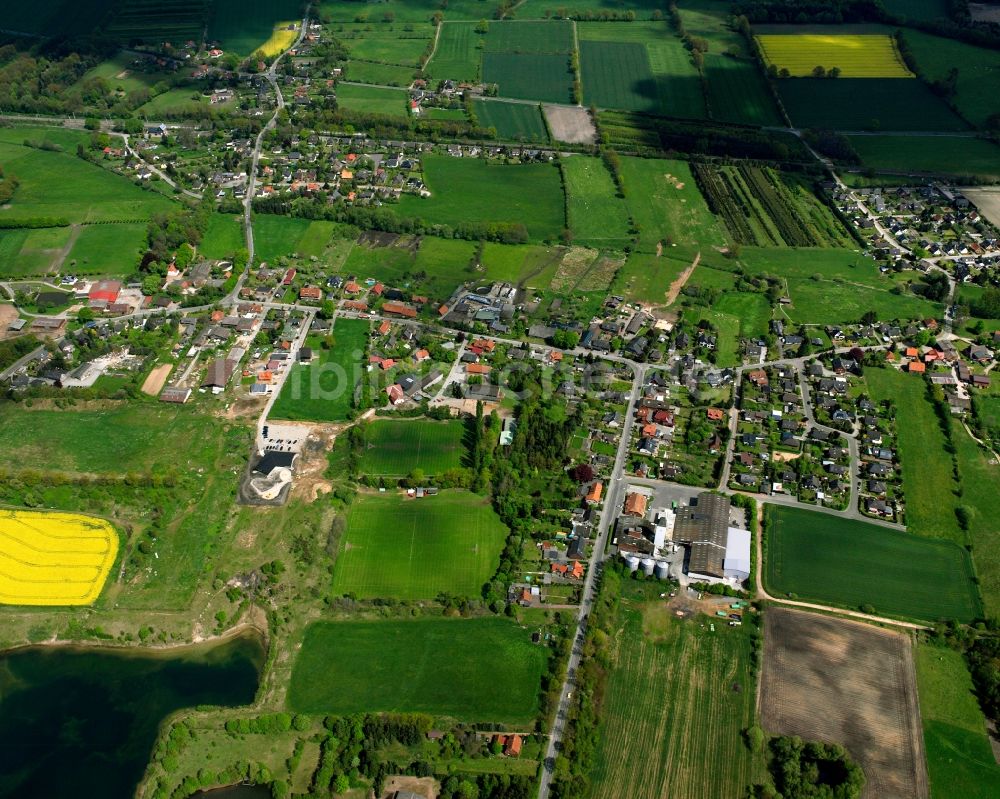 Luftbild Müssen - Mehrfamilienhaussiedlung in Müssen im Bundesland Schleswig-Holstein, Deutschland