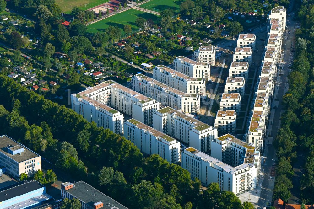 Luftaufnahme Berlin - Mehrfamilienhaussiedlung Seed im Ortsteil Siemensstadt in Berlin, Deutschland