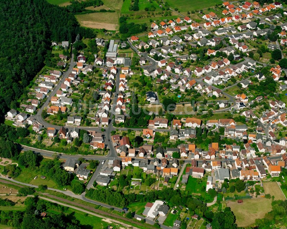 Luftbild Treis - Mehrfamilienhaussiedlung in Treis im Bundesland Hessen, Deutschland