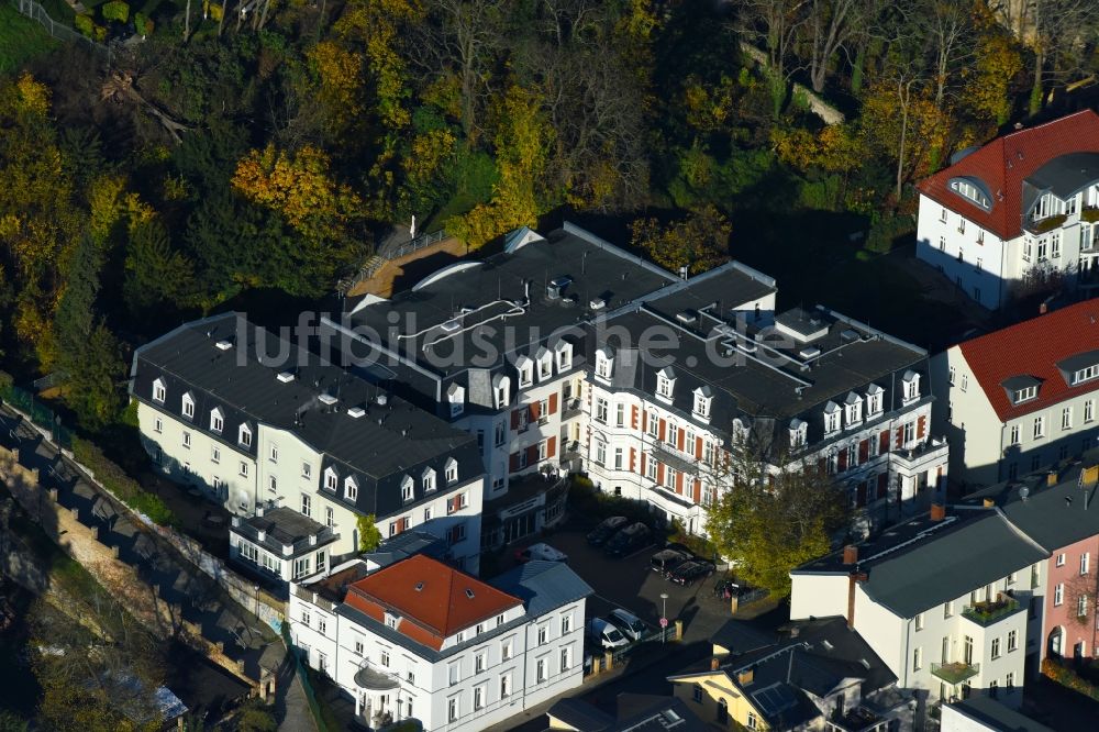 Luftaufnahme Potsdam - Mehrfamilienhaussiedlung Weinbergstraße im Ortsteil Westliche Vorstadt in Potsdam im Bundesland Brandenburg, Deutschland