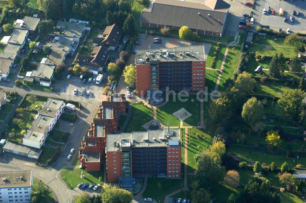 Bergkamen aus der Vogelperspektive: Mehrfamilienhäuser im Wohnneubaugebiet an der Celler Straße in Bergkamen