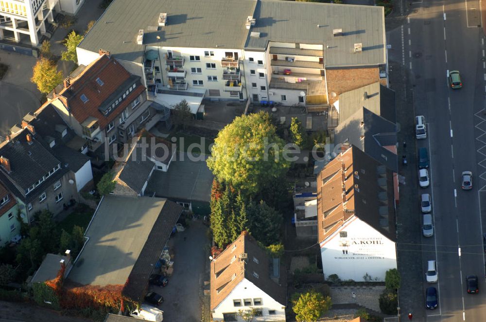 Luftbild Hamm - Mehrfamilienwohnhaus an der Werler Strasse 28 in 59065 Hamm