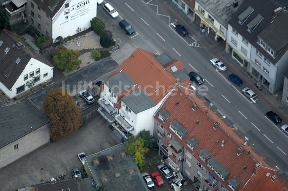 Hamm von oben - Mehrfamilienwohnhaus an der Werler Strasse 28 in 59065 Hamm