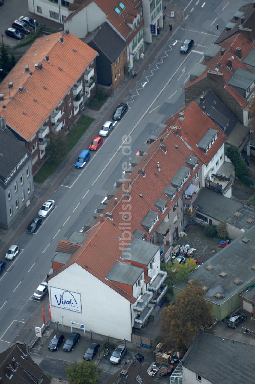 Luftaufnahme Hamm - Mehrfamilienwohnhaus an der Werler Strasse 28 in 59065 Hamm