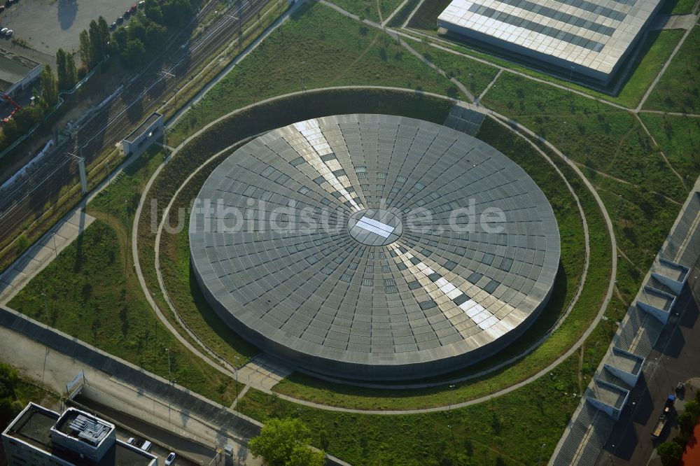 Berlin von oben - Mehrzweckhalle und Veranstaltungshalle Velodrom in Berlin