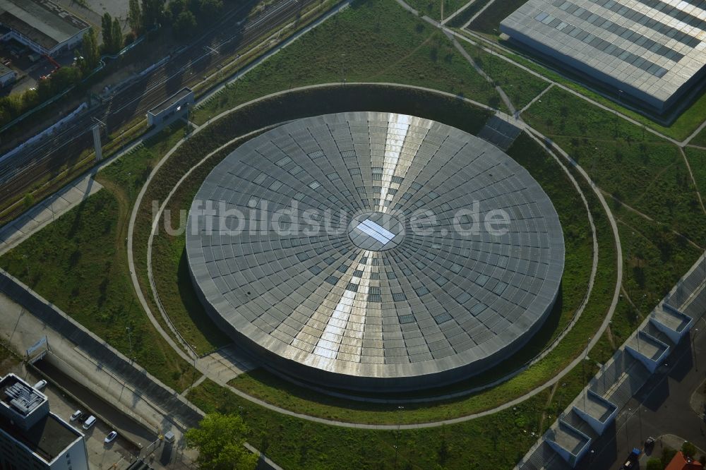 Berlin aus der Vogelperspektive: Mehrzweckhalle und Veranstaltungshalle Velodrom in Berlin