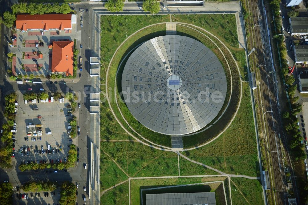 Luftaufnahme Berlin - Mehrzweckhalle und Veranstaltungshalle Velodrom in Berlin