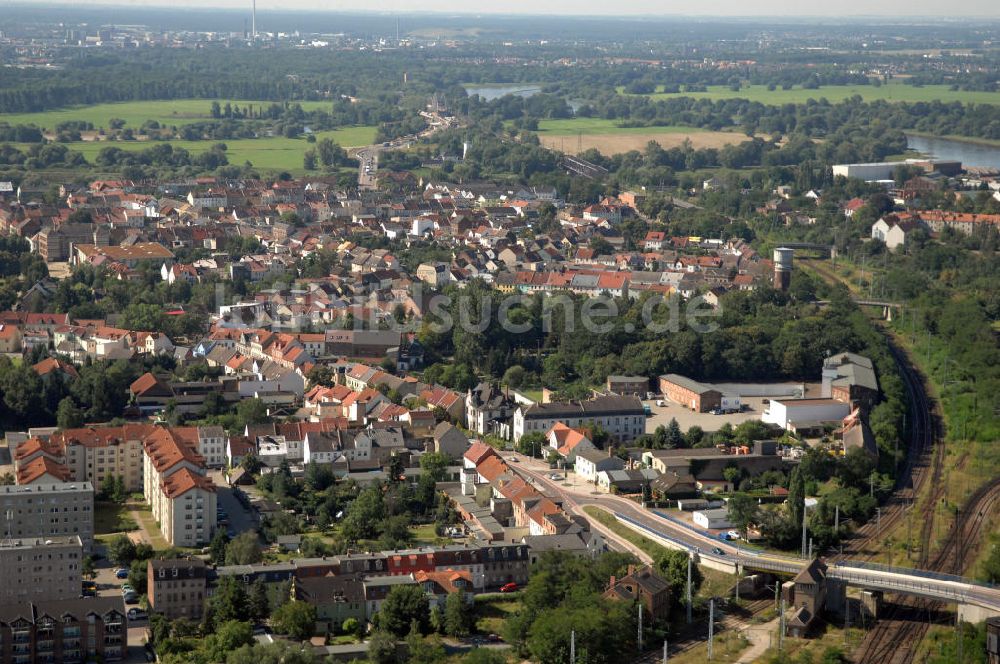 Luftbild Dessau-Roßlau - Meinsdorf