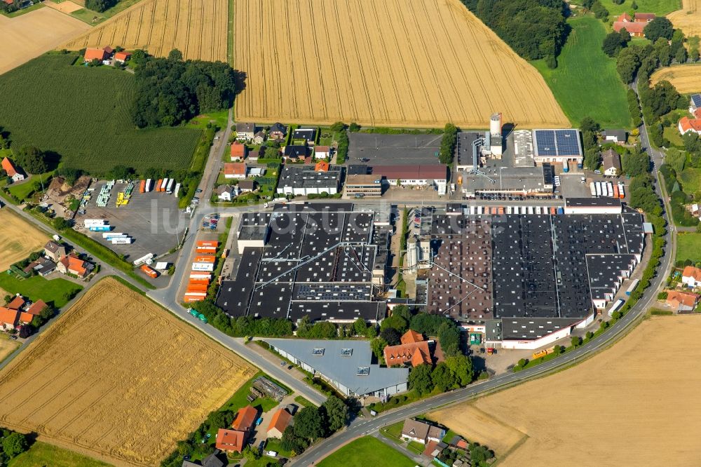 Luftbild Kirchlengern - Meise Möbel GmbH & Co. KG im Ortsteil Im Winkel im Norden von Kirchlengern im Bundesland Nordrhein-Westfalen