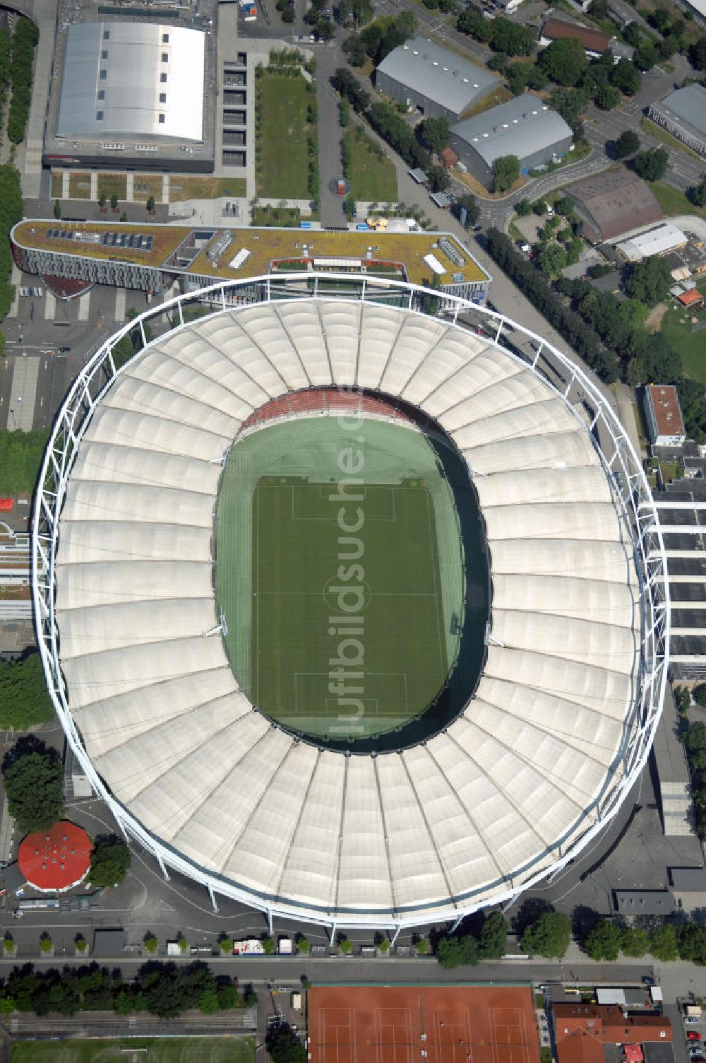 Luftbild STUTTGART - Mercedes-Benz-Arena / Gottlieb-Daimler-Stadion in Stuttgart