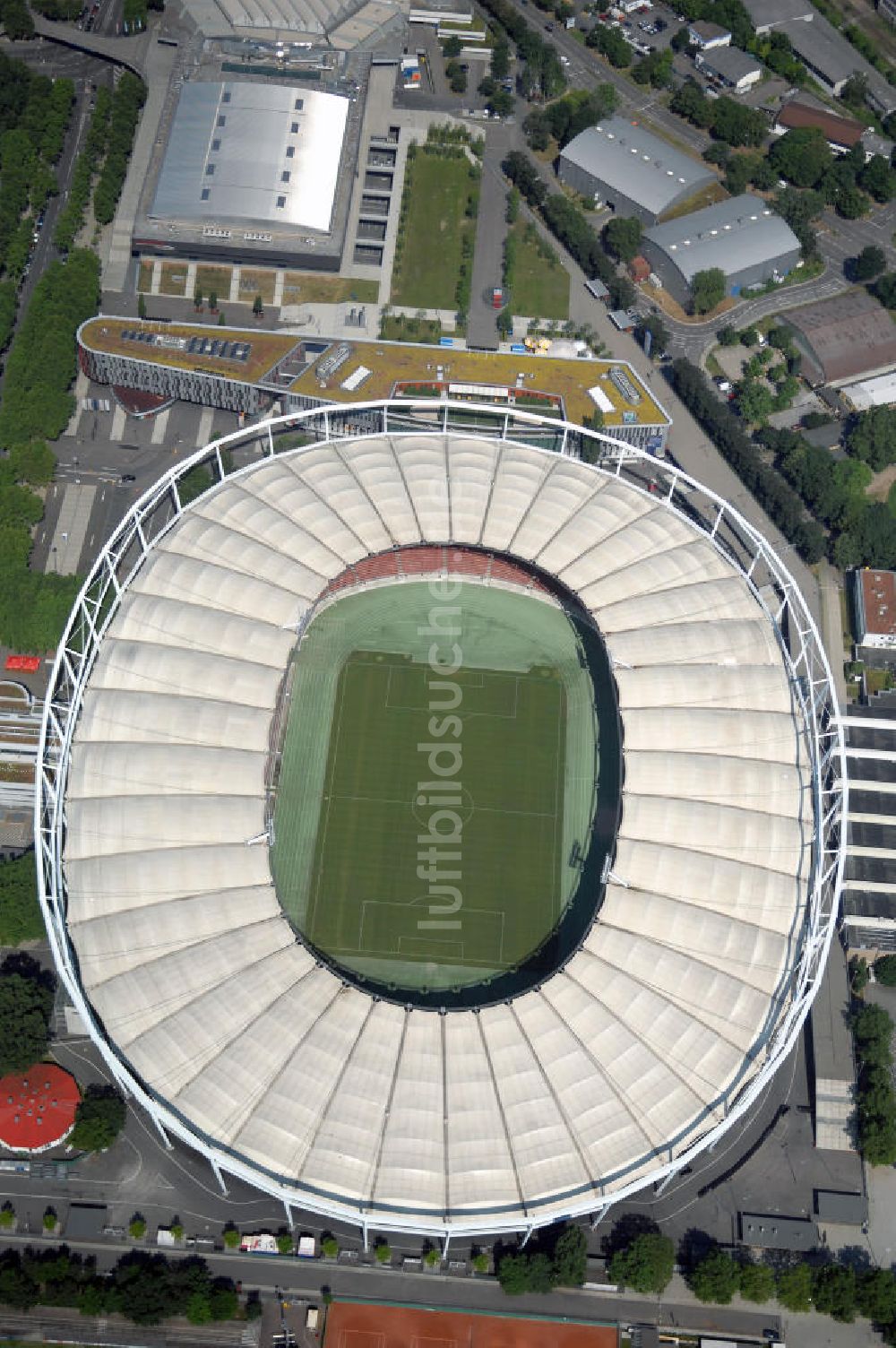 Luftaufnahme STUTTGART - Mercedes-Benz-Arena / Gottlieb-Daimler-Stadion in Stuttgart