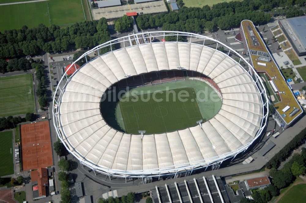 Luftbild STUTTGART - Mercedes-Benz-Arena / Gottlieb-Daimler-Stadion in Stuttgart