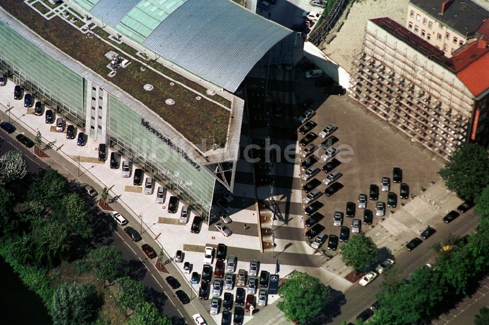 Luftaufnahme Berlin - Mercedes-Benz Niederlassung Berlin am Salzufer in Berlin-Charlottenburg