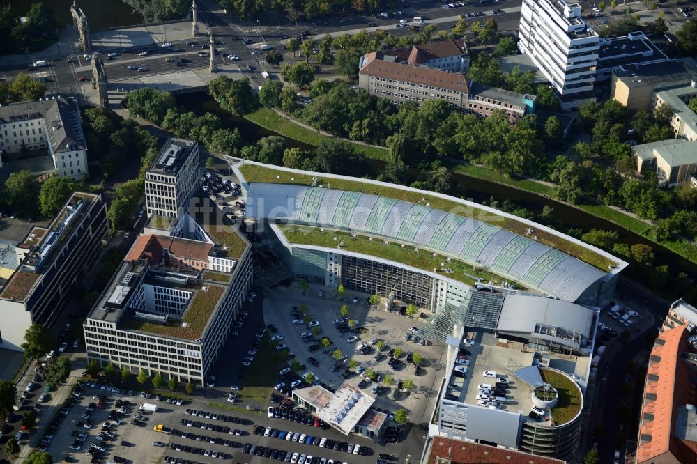 Luftaufnahme Berlin - Mercedes-Benz Niederlassung Berlin am Salzufer in Berlin-Charlottenburg