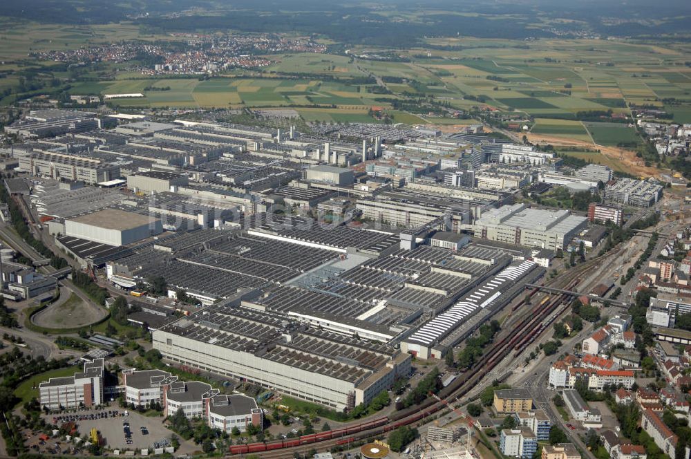 SINDELFINGEN von oben - Mercedes-Benz Werk in Sindelfingen