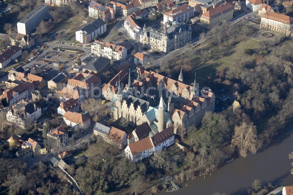 Luftaufnahme Merseburg - Merseburger Dom im Bundesland Sachsen-Anhalt