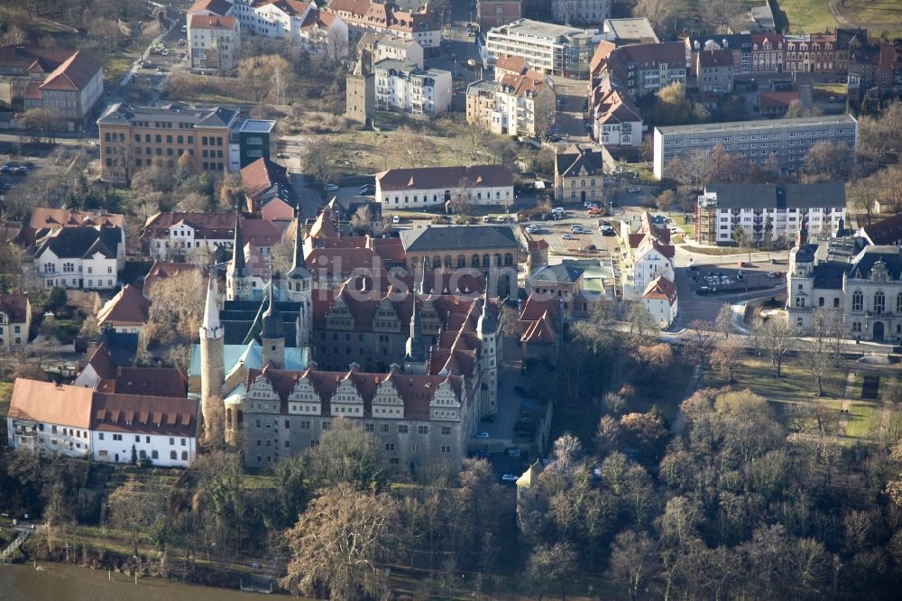 Luftbild Merseburg - Merseburger Dom im Bundesland Sachsen-Anhalt