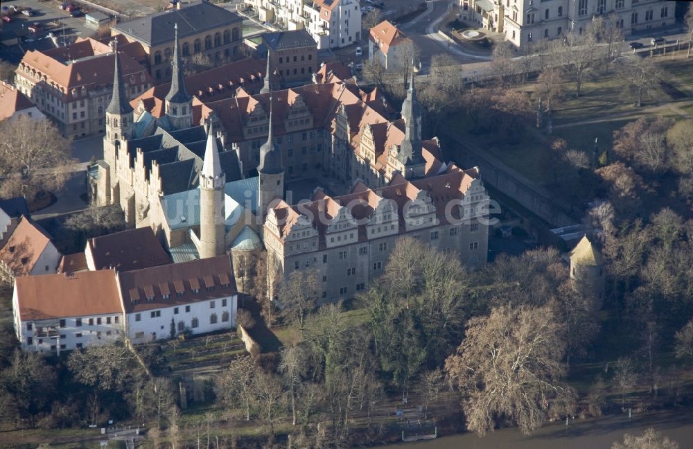 Luftaufnahme Merseburg - Merseburger Dom im Bundesland Sachsen-Anhalt