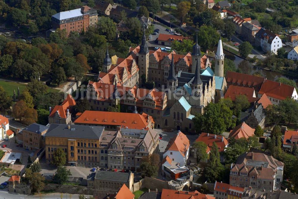 Merseburg aus der Vogelperspektive: Merseburger Dom-Schlossensemble