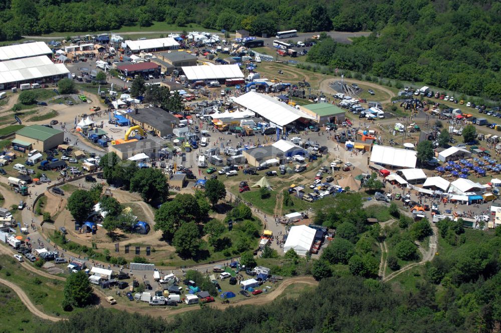 Luftbild Bad Kissingen - Messe Abenteuer & Allrad in Bad Kissingen / Bayern