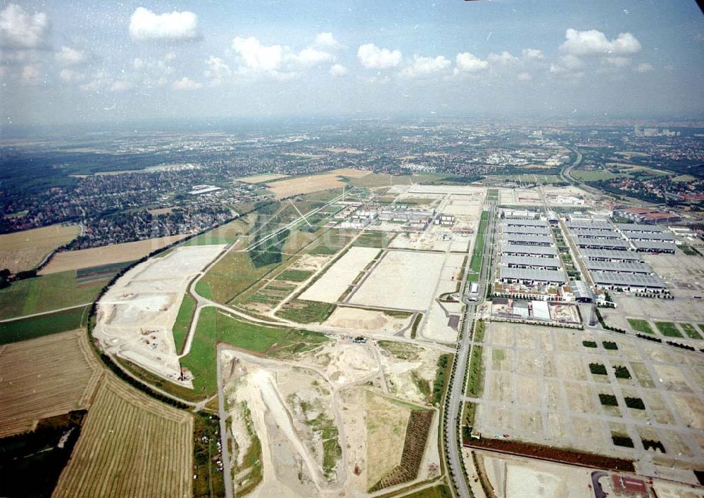 Luftbild München - Messegelände in München - Riem.