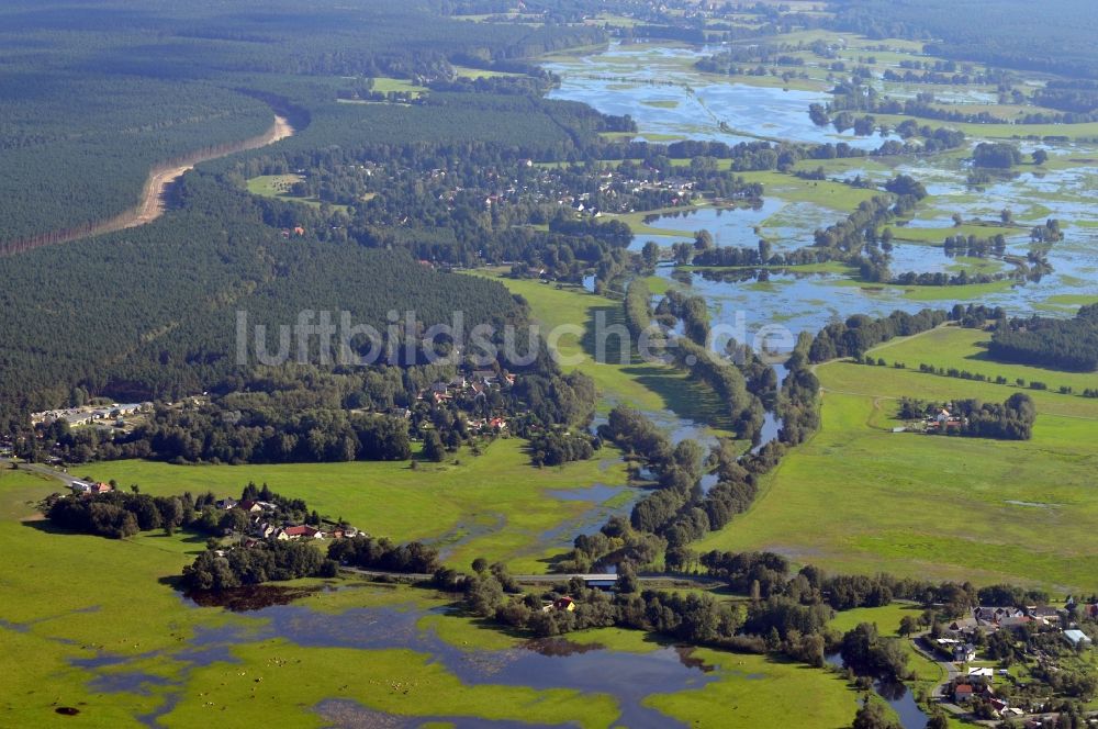 Luftbild Spreenhagen - Müggelspree bei Spreenhagen im Bundesland Brandenburg