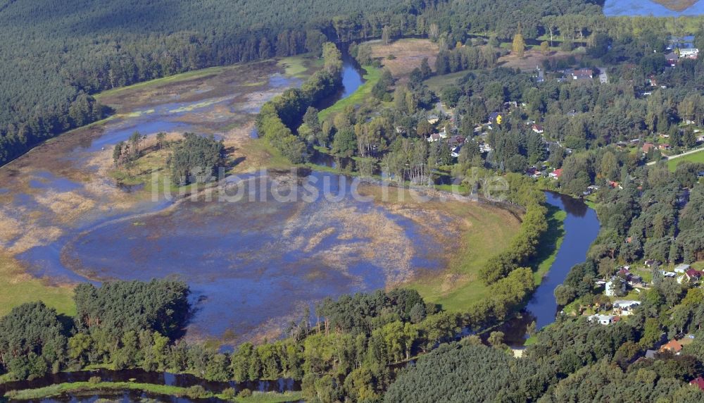 Luftbild Spreenhagen - Müggelspree bei Spreenhagen im Bundesland Brandenburg