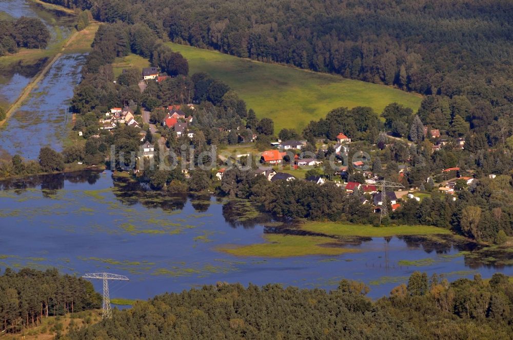 Luftbild Spreenhagen - Müggelspree bei Spreenhagen im Bundesland Brandenburg