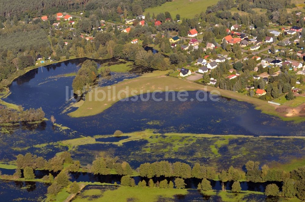 Luftaufnahme Spreenhagen - Müggelspree bei Spreenhagen im Bundesland Brandenburg