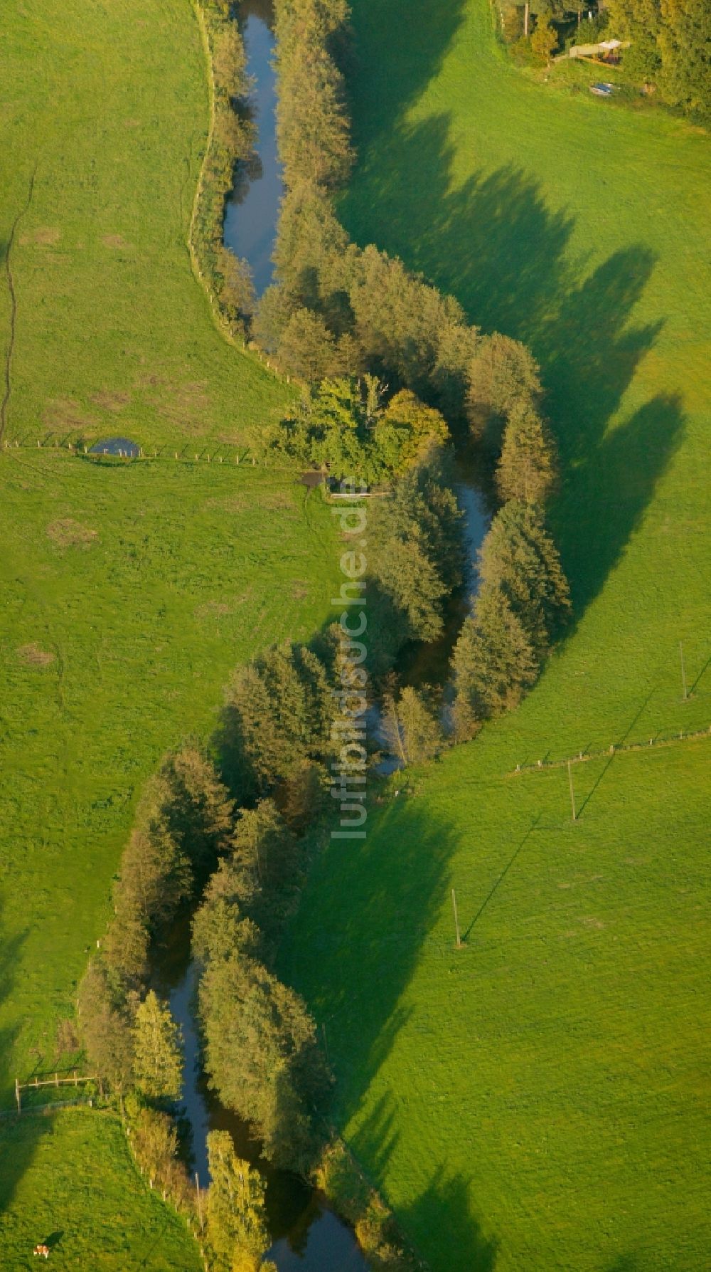Luftaufnahme Haltern am See - Mühlenbach in Haltern am See im Bundesland Nordrhein-Westfalen