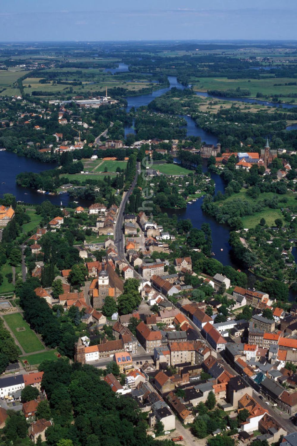 Luftaufnahme Brandenburg - Mühlentorstraße in Brandenburg/Havel