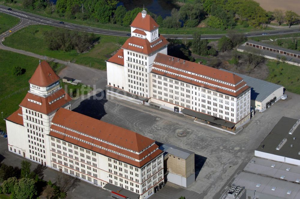 Luftaufnahme Wurzen - Mühlenwerke Wurzen