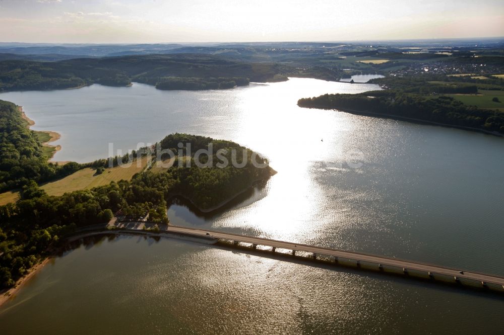 Soest von oben - Möhnesee bei Soest im Bundesland Nordrhein-Westfalen