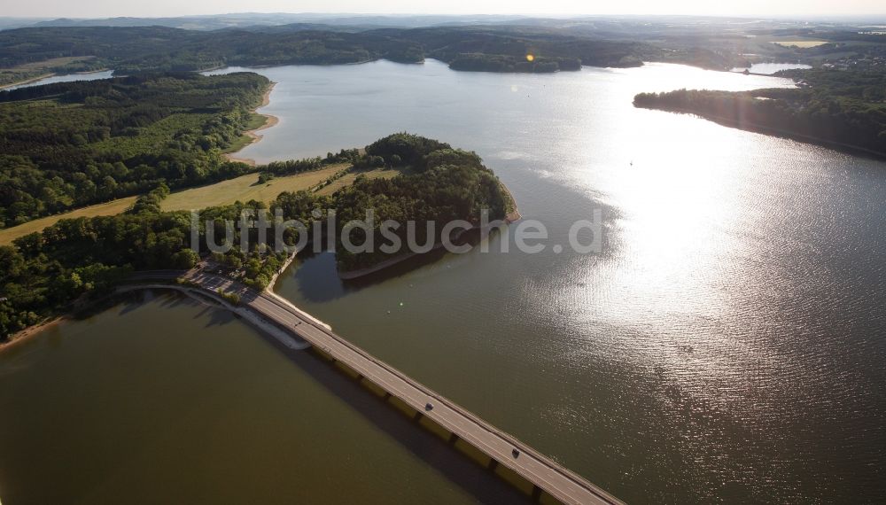 Soest aus der Vogelperspektive: Möhnesee bei Soest im Bundesland Nordrhein-Westfalen